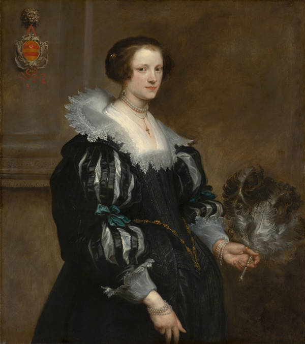 Anthony van Dyck  Portret van Anna Wake (1605-voor 1669) Portrait of Anna Wake (1605-before 1669)