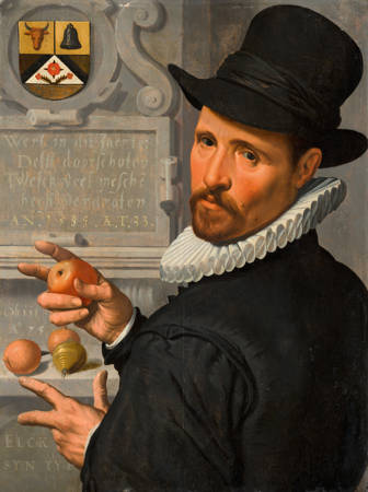 Pieter Pietersz Portret van Cornelis Cornelisz Schellinger (1551-1635)