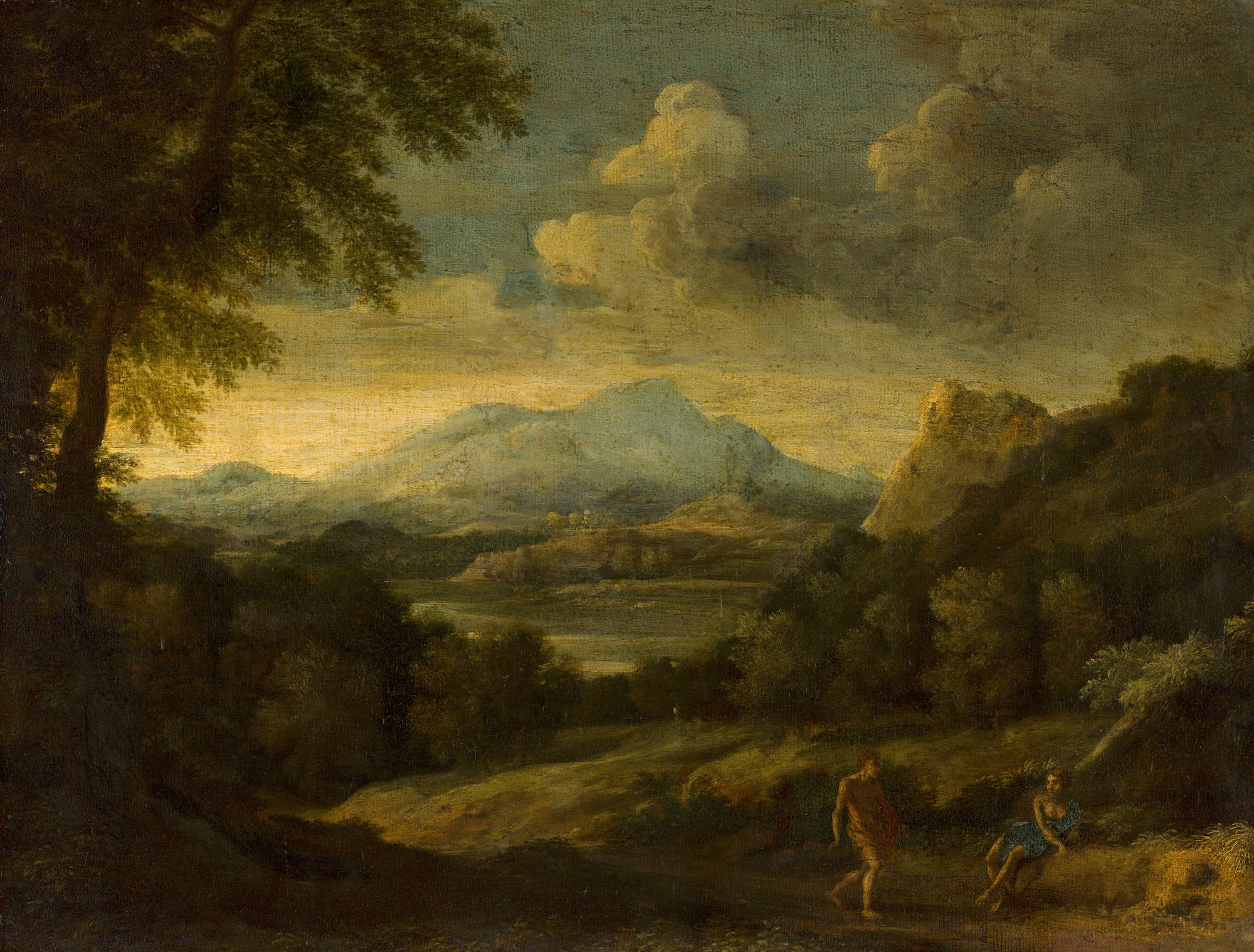 Gaspard Dughet  Berglandschap Mountainous Landscape