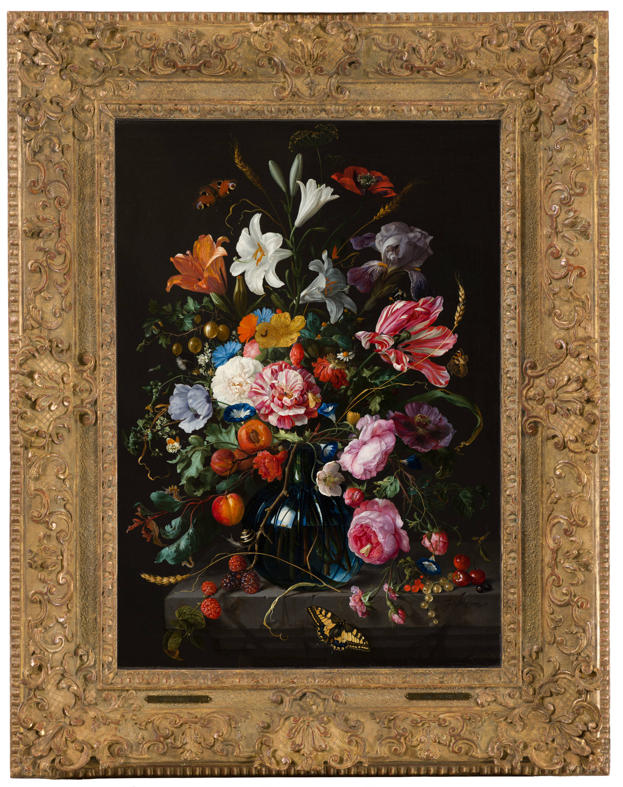 Jan Davidsz de Heem  Vaas met bloemen Vase of Flowers