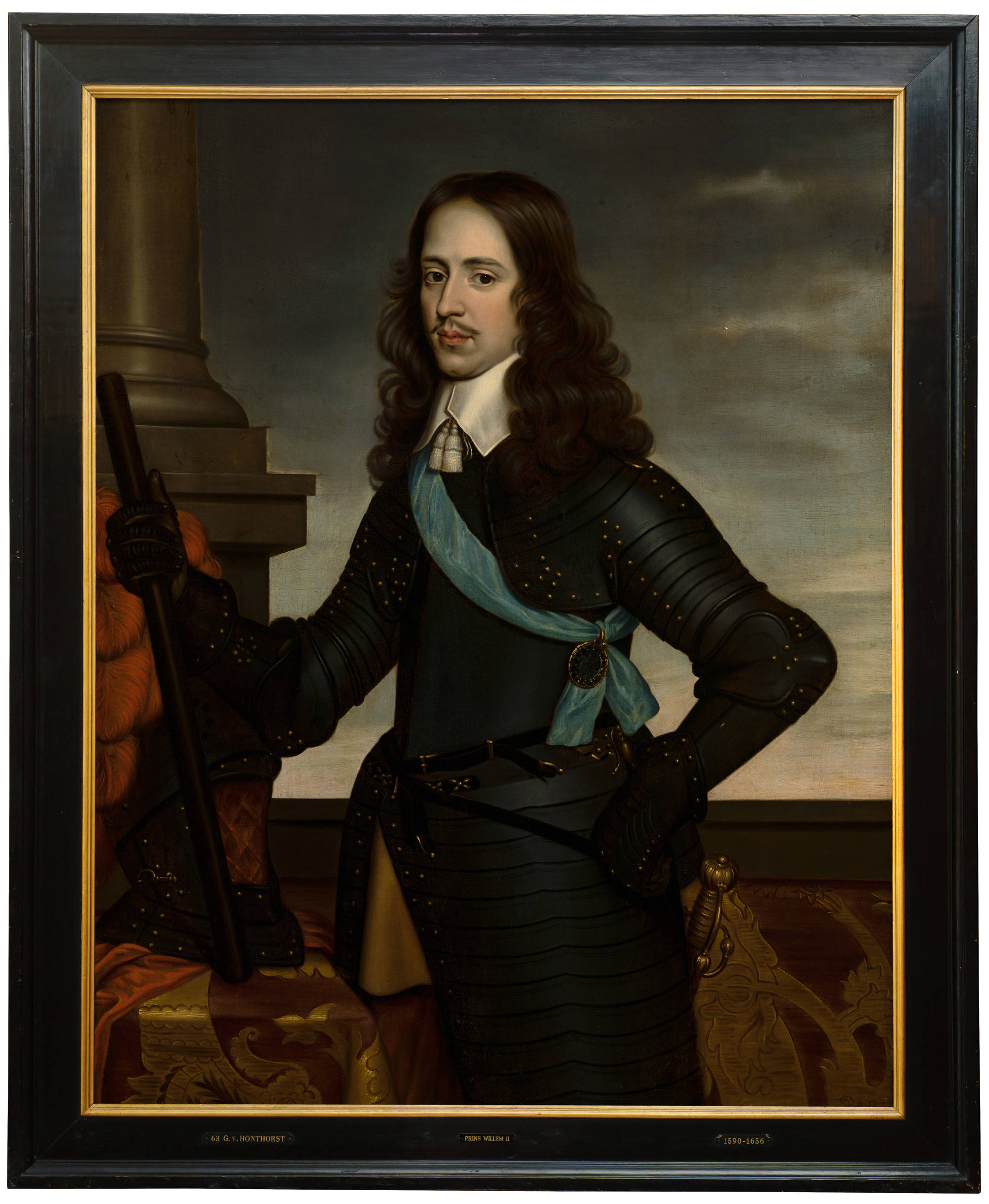 Gerrit van Honthorst (atelier van) Portret van prins Willem II (1626-1650)