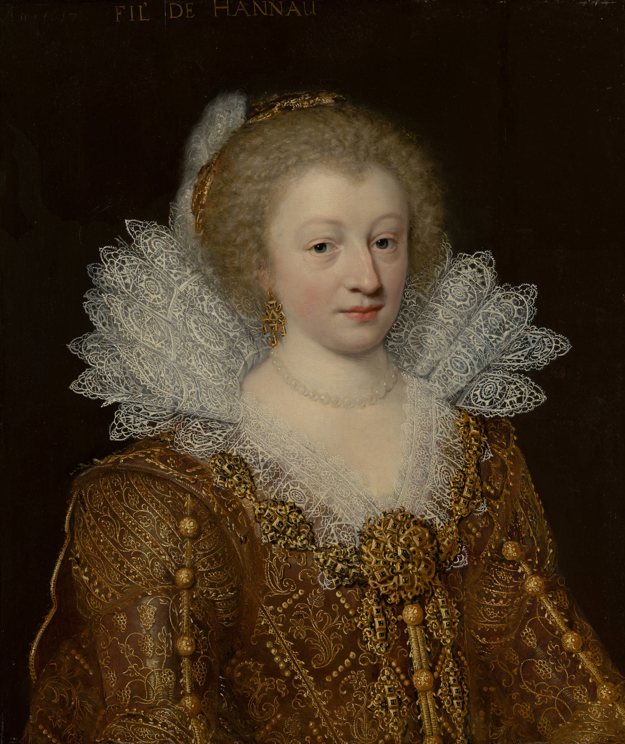 Jan Anthonisz van Ravesteyn Portret van Catharina Belgica (1578-1648)