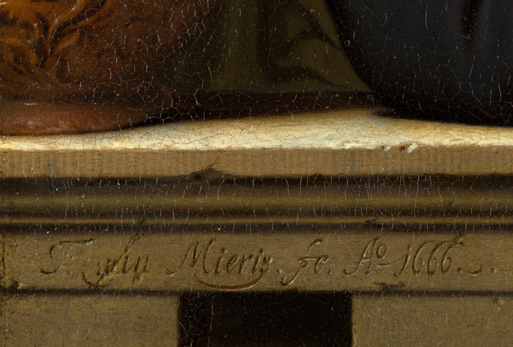 Frans van Mieris de Oude  Portret van Florentius Schuyl (1619-1669)