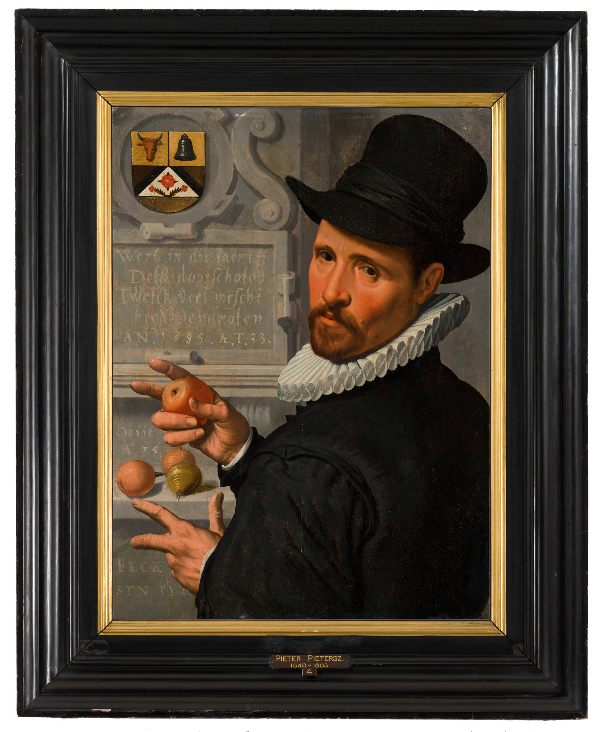Pieter Pietersz Portret van Cornelis Cornelisz Schellinger (1551-1635)