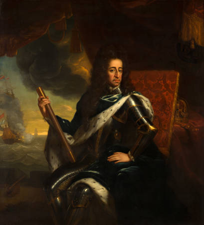 Godefridus Schalcken Portret van koning-stadhouder Willem III (1650-1702)