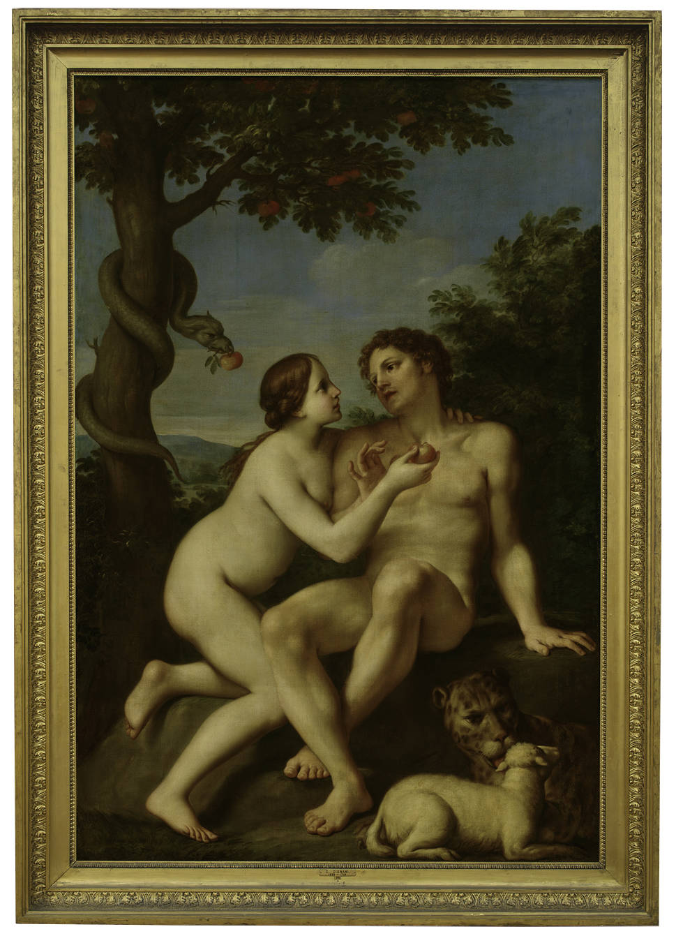 Marcantonio Franceschini Adam en Eva