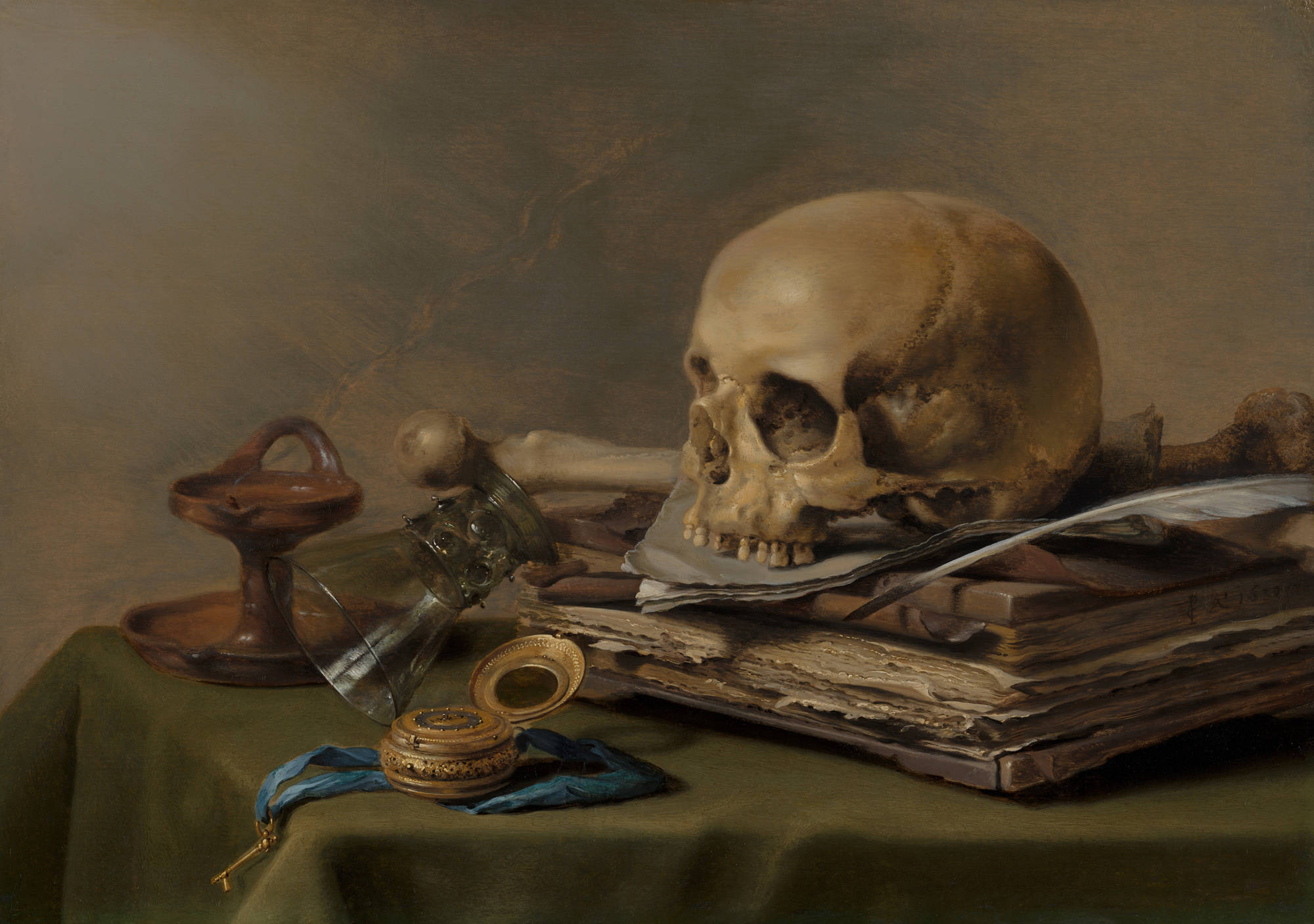 Pieter Claesz Vanitas-stilleven