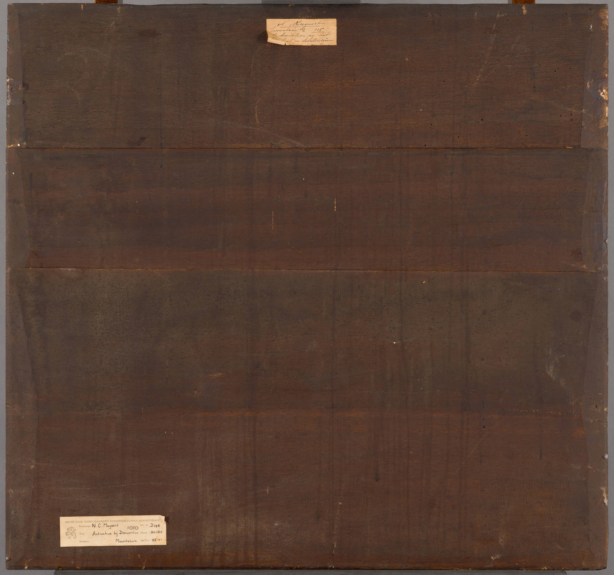 Nicolaes Moeyaert  Hippocrates bezoekt Democritus