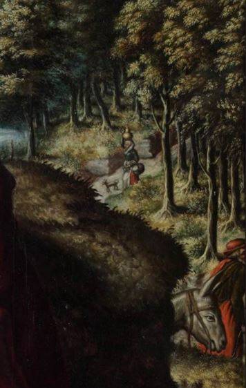 Catharina van Hemessen Rust op de vlucht naar egypte Den Haag