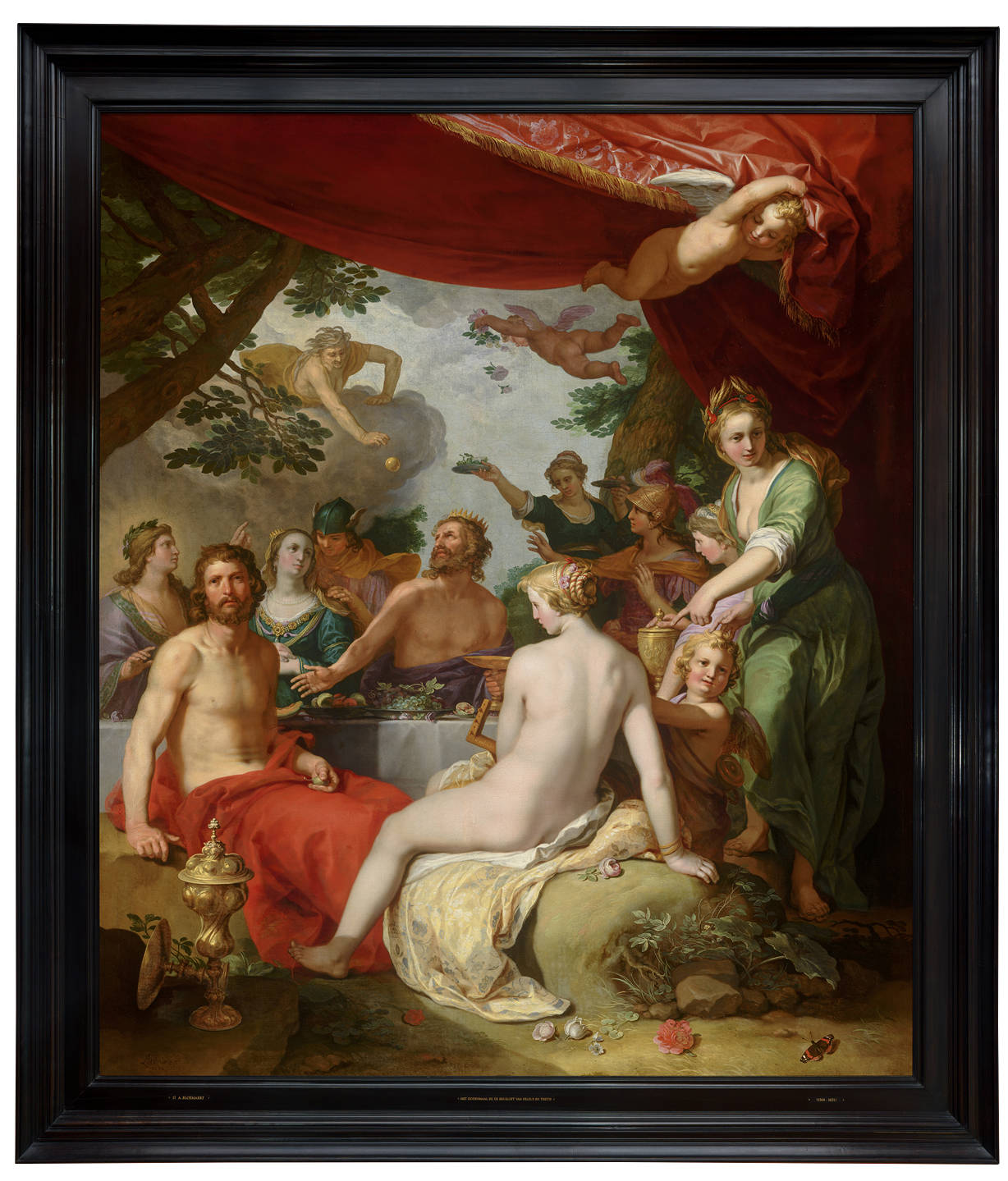 Abraham Bloemaert  Het godenmaal bij de bruiloft van Peleus en Thetis The Feast of the Gods at the Wedding of Peleus and Thetis