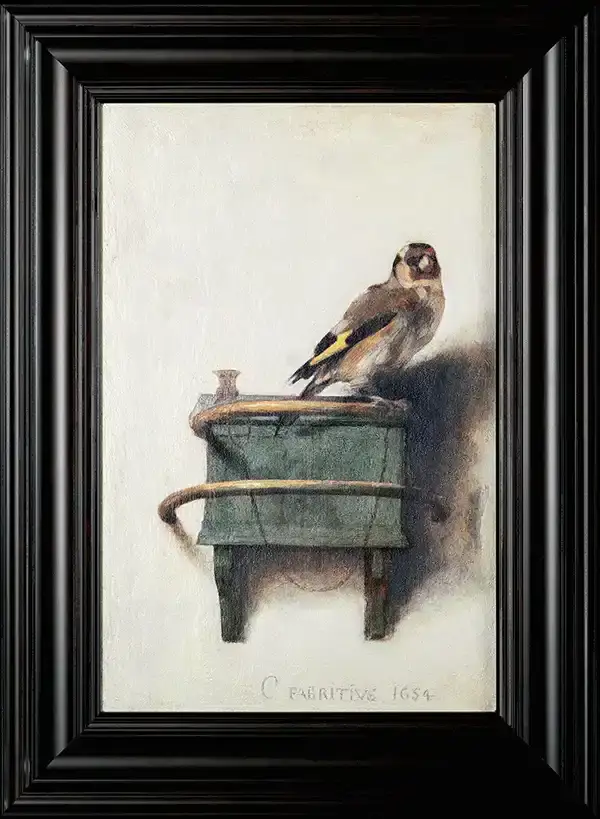 Een reproductie in hoge kwaliteit van Het Puttertje van Carel Fabritius.