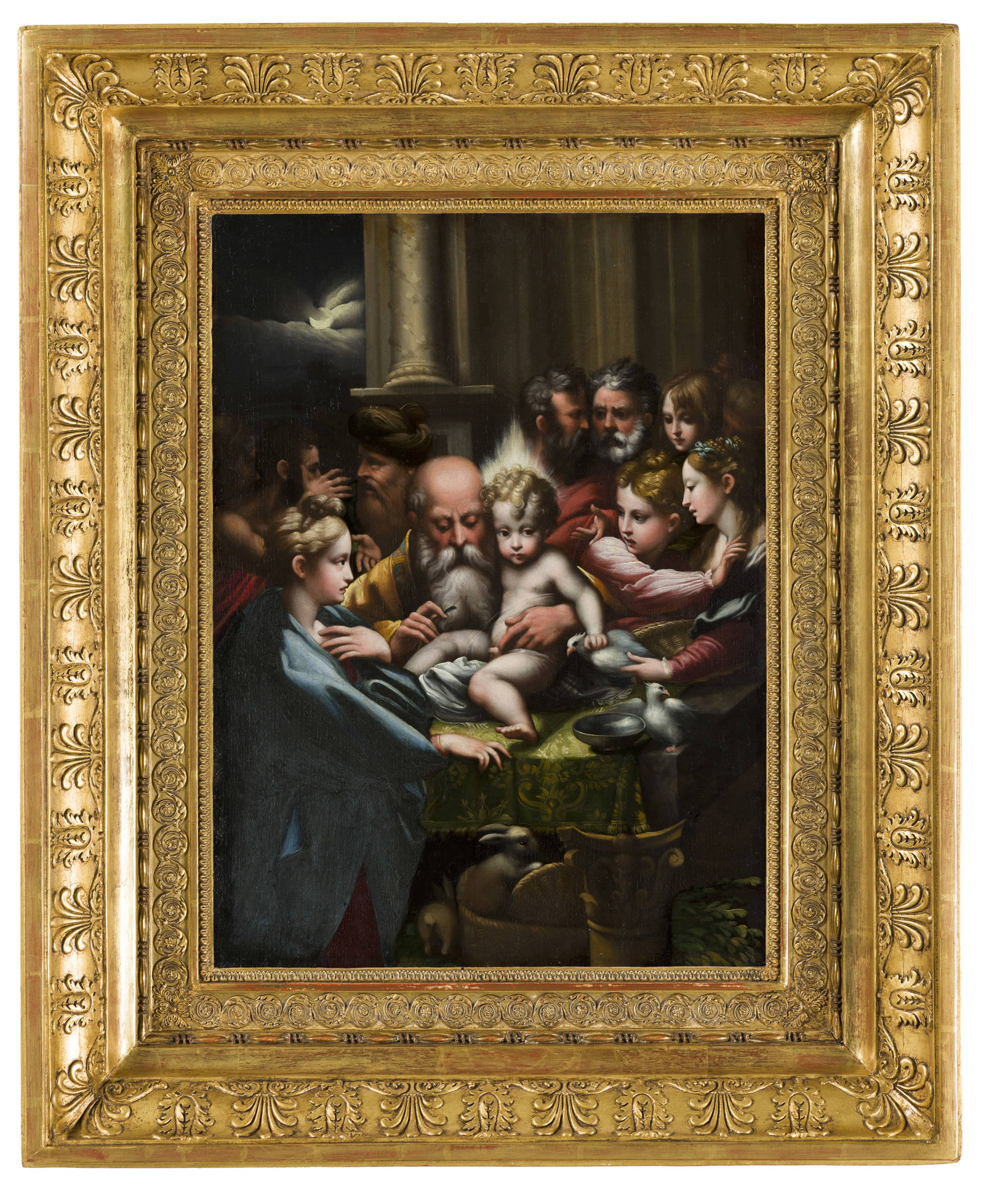 Parmigianino (naar) De besnijdenis The Circumcision