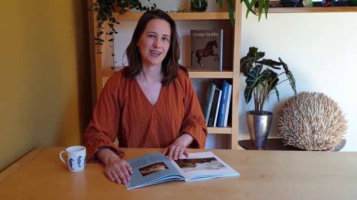 Lea van der Vinde vertelt over een schilderij van George Stubbs.