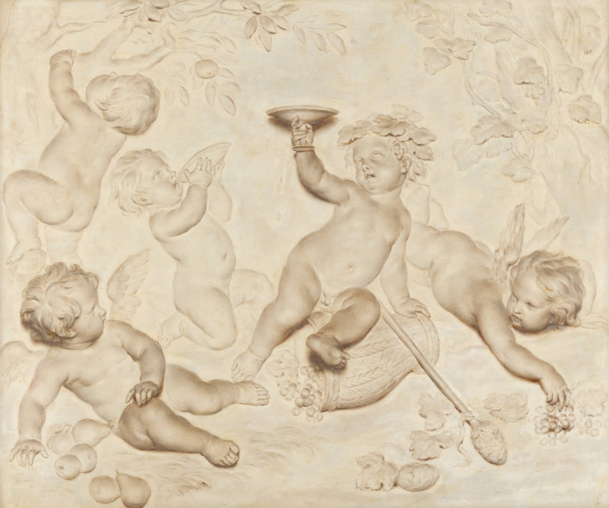Martinus Josephus Geeraerts Allegorie op de herfst Allegory of Autumn