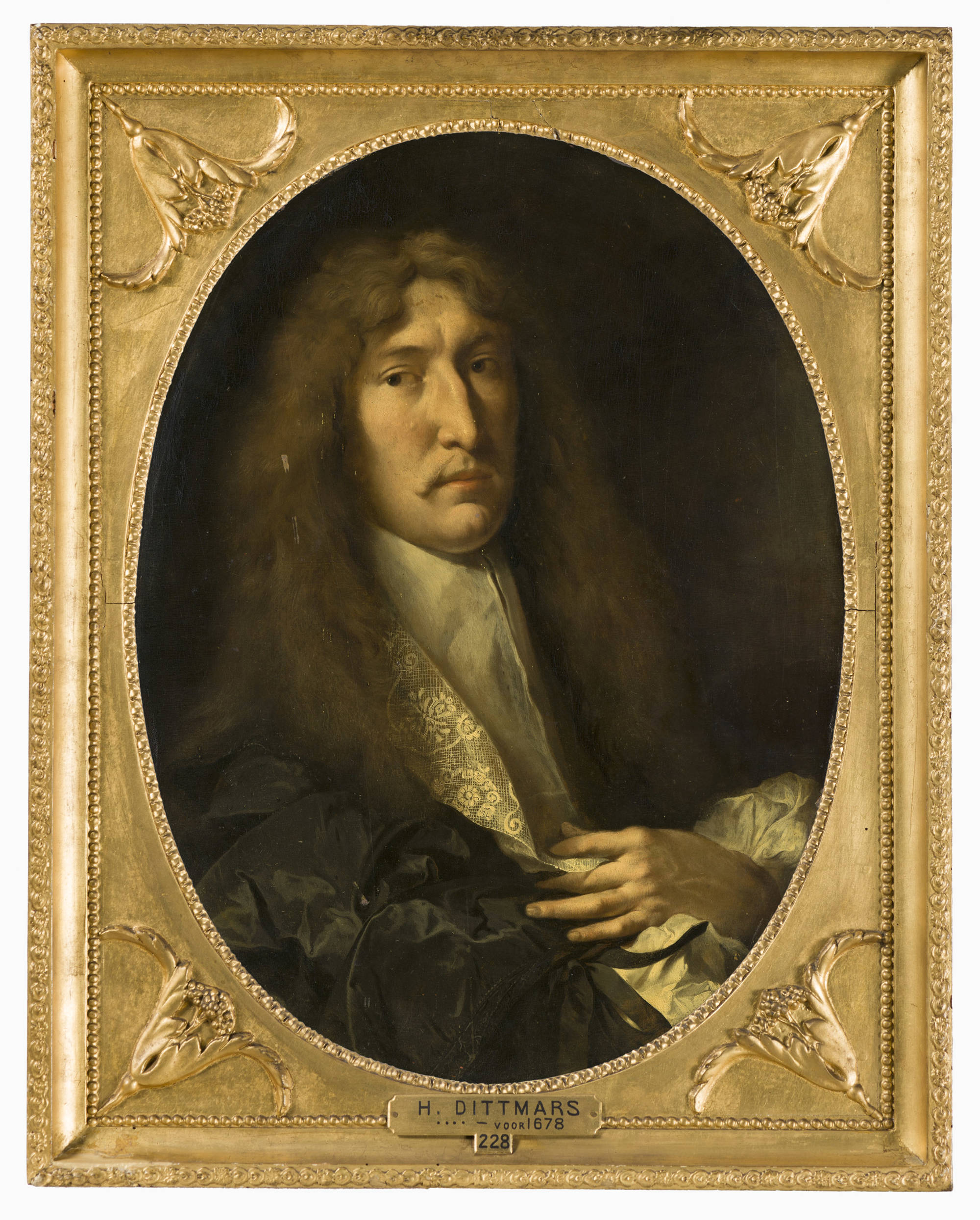 Heinrich Dittmers Portret van een man