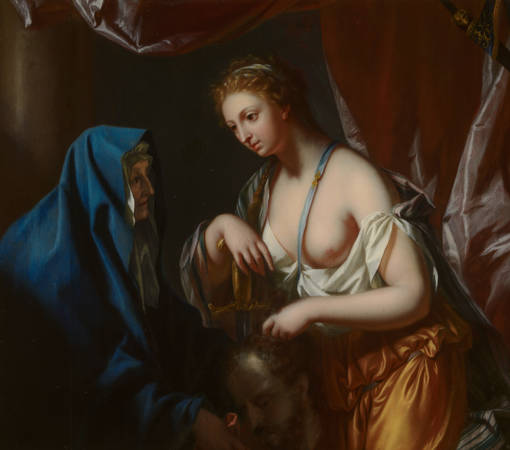 Philip van Dijk  Judith met het hoofd van Holofernes