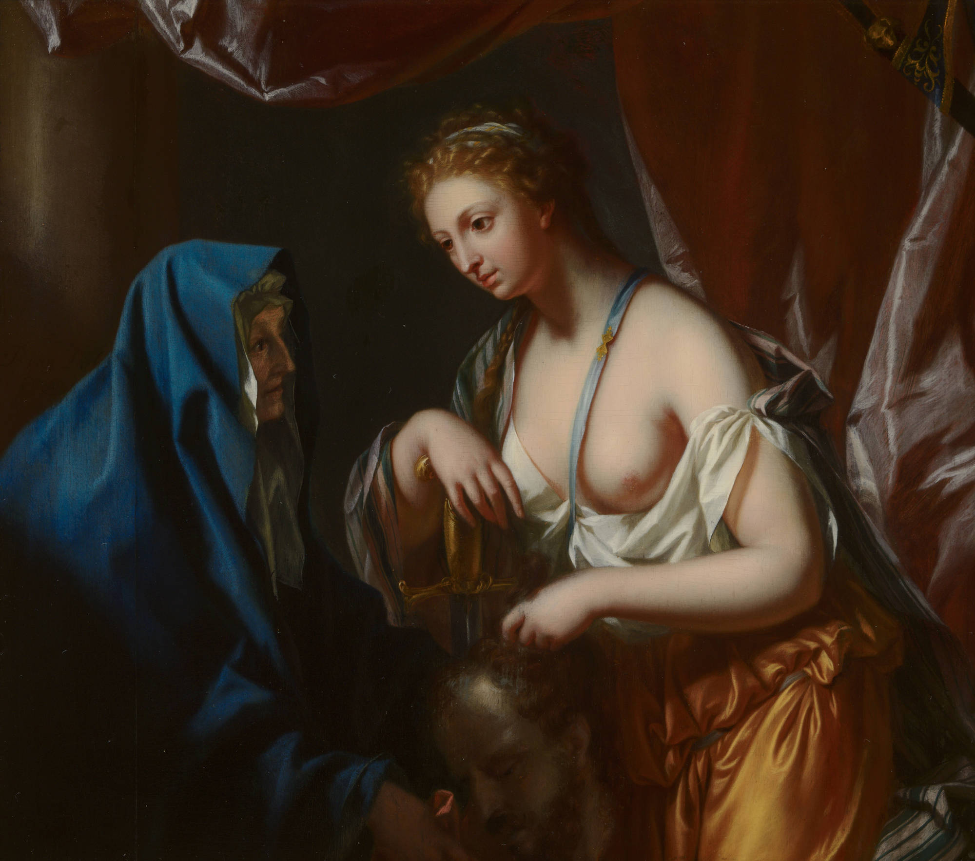 Philip van Dijk Judith met het hoofd van Holofernes