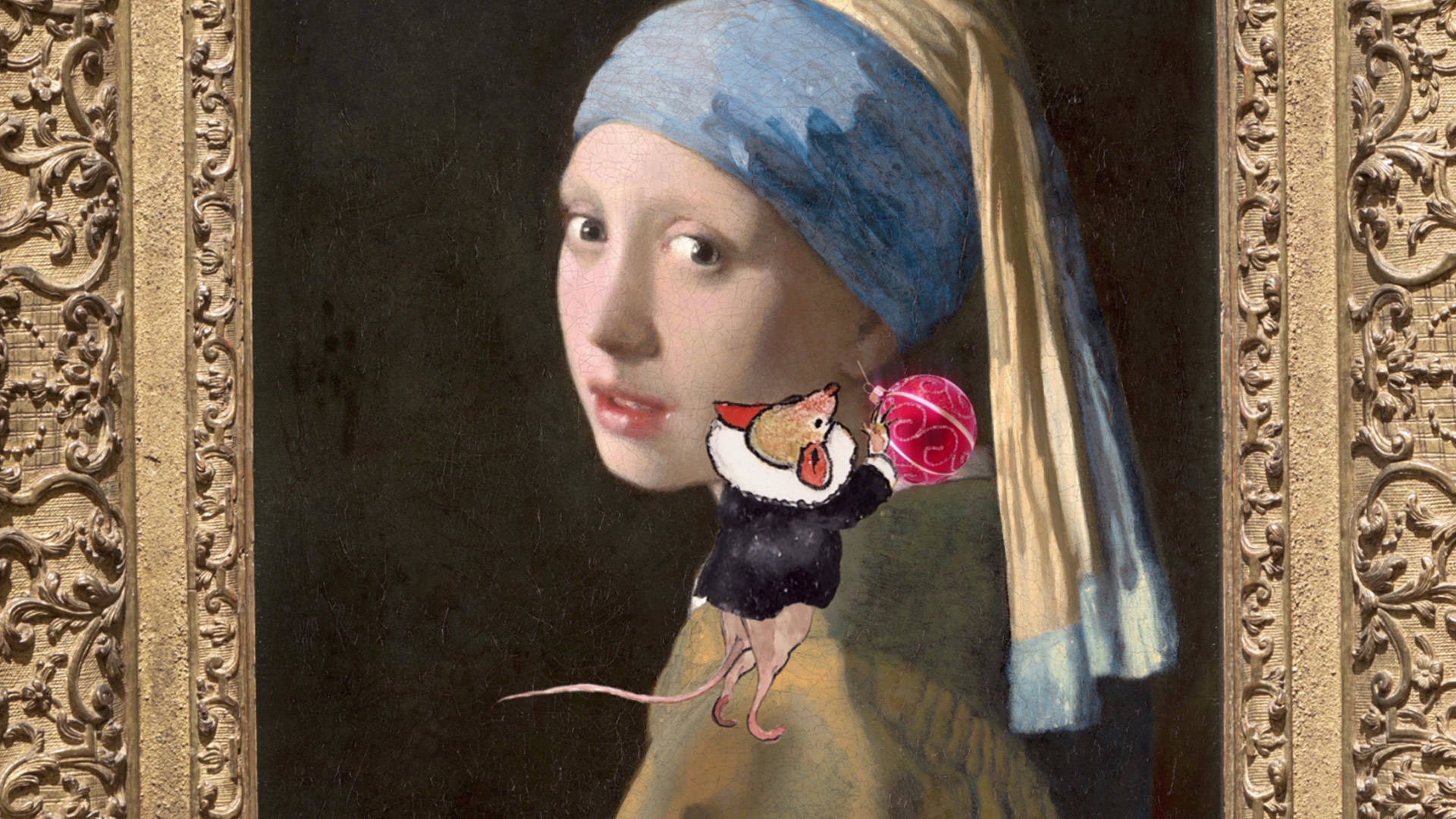 Meisje met de parel Muis